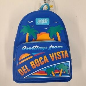 Seinfeld New Greetings from Del Boca Vista Mini Backpack NWT